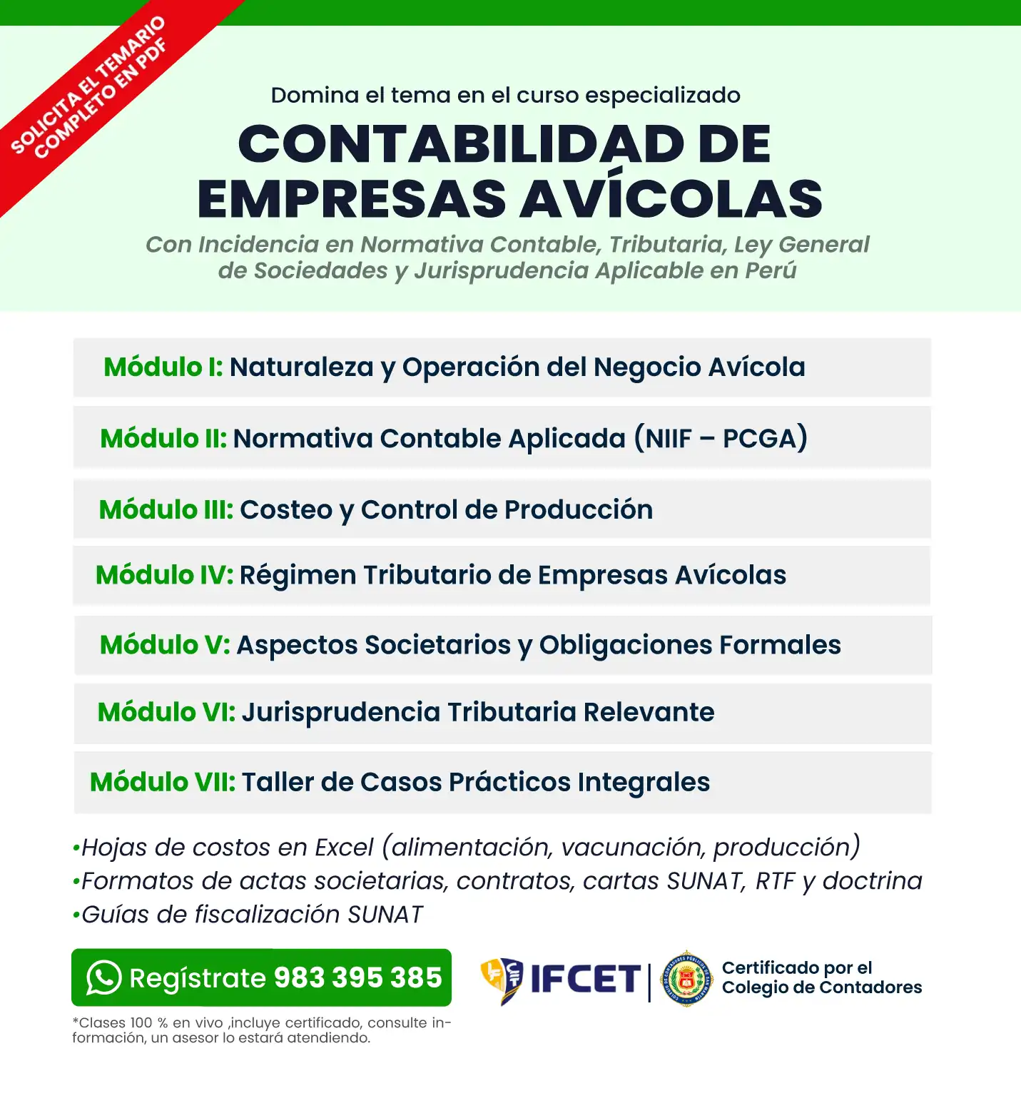 Contabilidad de Empresas Avicolas